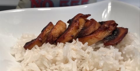 Riz Basmati et Champignons Rôtis