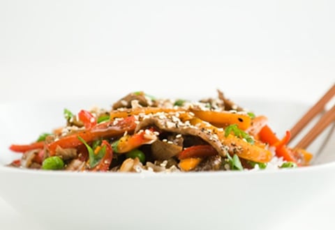 Riz Frit au Boeuf