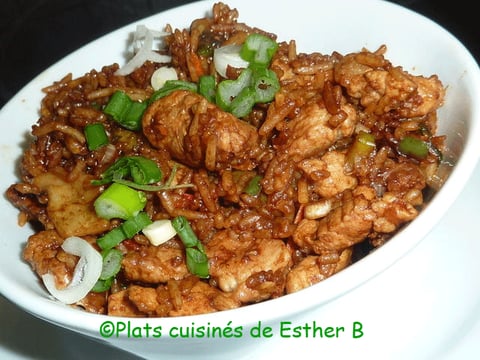Riz Frit au Porc