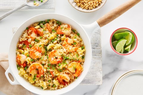 Riz Frit aux Crevettes