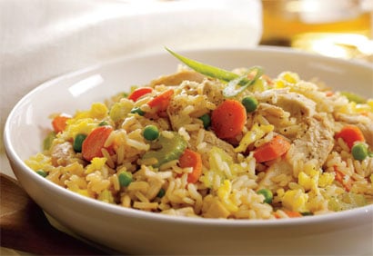 Riz Frit au Poulet