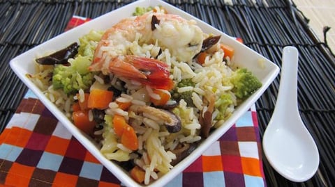 Riz Minceur aux Crevettes