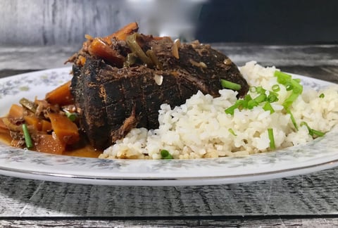 Rôti de Boeuf Cuit à la Mijoteuse