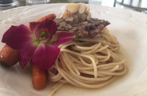 Rôti de Boeuf Sauce Fruitée