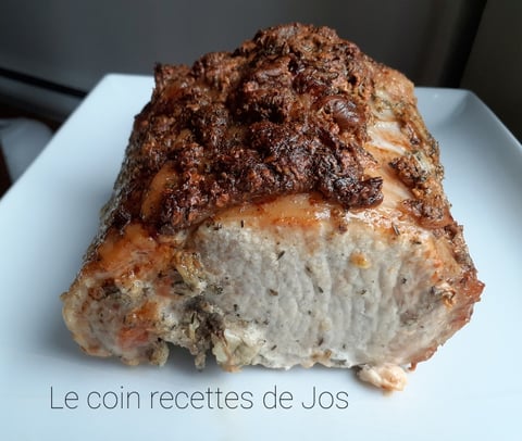 Rôti de Porc à L'ail