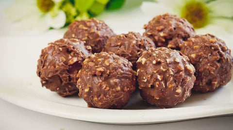 Rochers aux Noisettes et au Chocolat