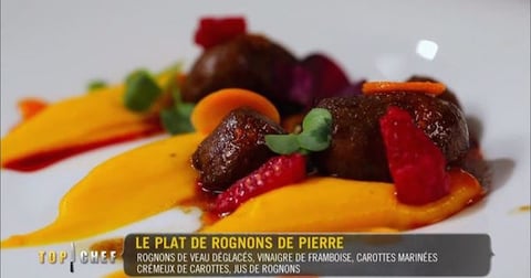 Rognons de Veau Déglacés au Vinaigre de Framboise