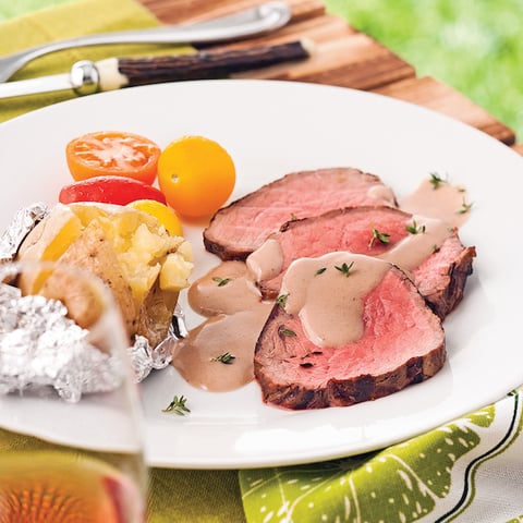 Rosbif sur le Barbecue