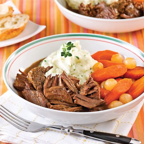 Rôti de Boeuf à la Bière à la Mijoteuse