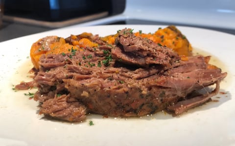 Rôti de Boeuf à la Mijoteuse