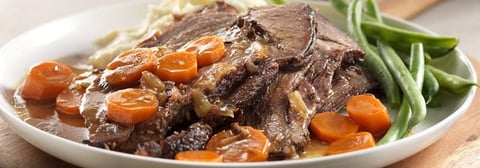 Rôti de Bœuf et Légumes Braisés à la Mijoteuse