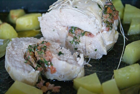 Rôti de Dinde Moelleux aux Herbes Séchées ou Farci Maison {sans gluten, sans lactose}