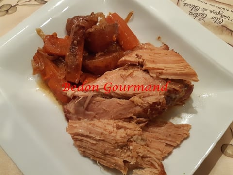 Rôti de Porc Sauce Moutarde et Miel à la Mijoteuse ou au Four