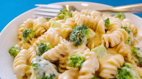 Rotini au Fromage et au Brocoli