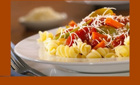 Rotini Végétarien et Sauce