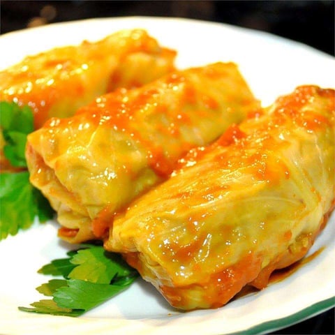 Roulades au Chou Farcies