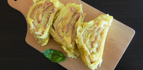 Roulé de Pommes de Terre Fromage à Raclette
