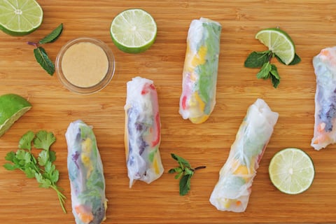 Rouleaux de printemps à la Thaï Sans Gluten