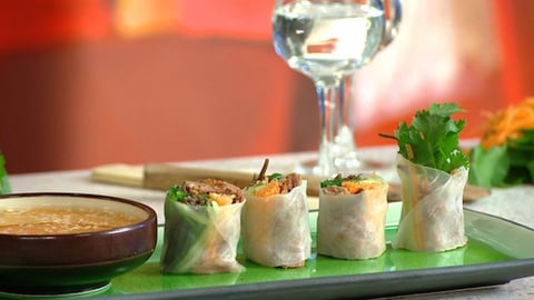ROULEAUX AU CONFIT DE CANARD