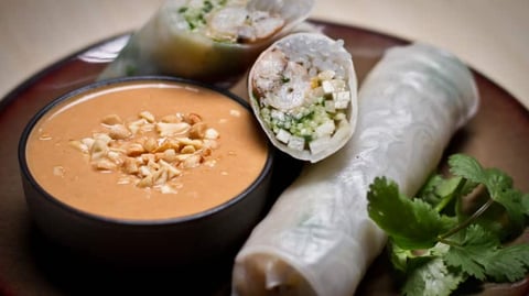 Rouleaux de Langoustines aux Endives
