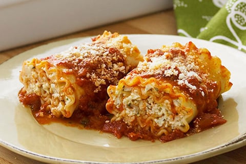 Rouleaux de Lasagne pour Amateurs de Fromage
