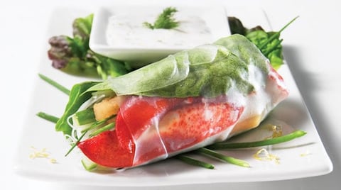 Rouleaux de Printemps au Homard