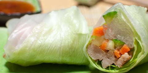 Rouleaux de Printemps au Poulet