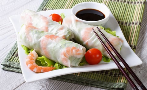 Rouleaux de Printemps aux Crevettes