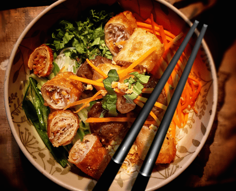 Rouleaux d’un Délicieux Printemps