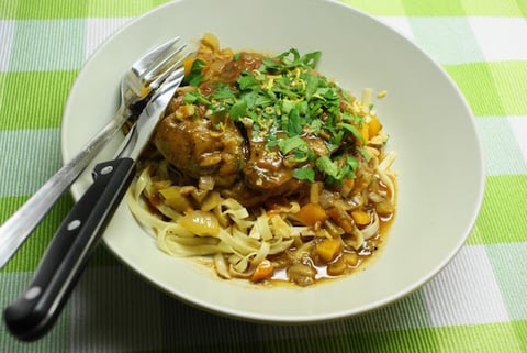 Roulés de Bavette à la Lime