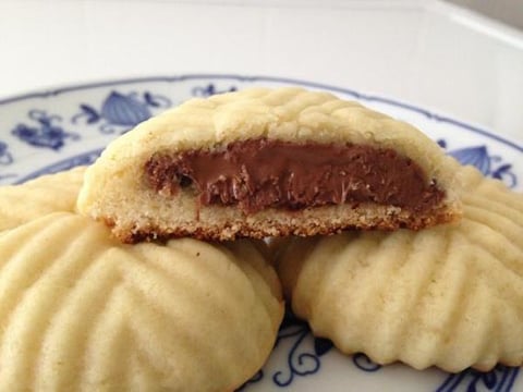 Sablés Fourrés au Chocolat
