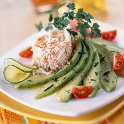 Salade Avocat et Surimi
