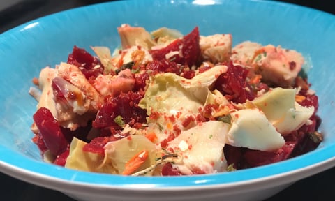 Salade D'artichaut et de Betteraves