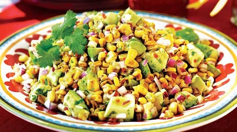 Salade D’avocats et de Maïs