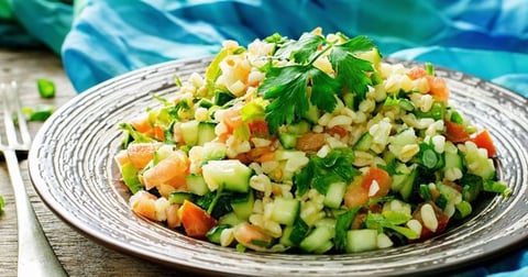 Salade de Blé Veggie Complète Façon Taboulé