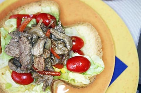 Salade de Boeuf à la Mexicaine