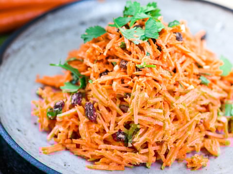 Salade de Carottes à la Marocaine