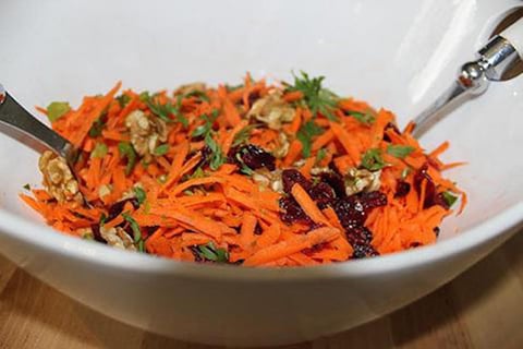 SALADE DE CAROTTES (LA MEILLEURE)