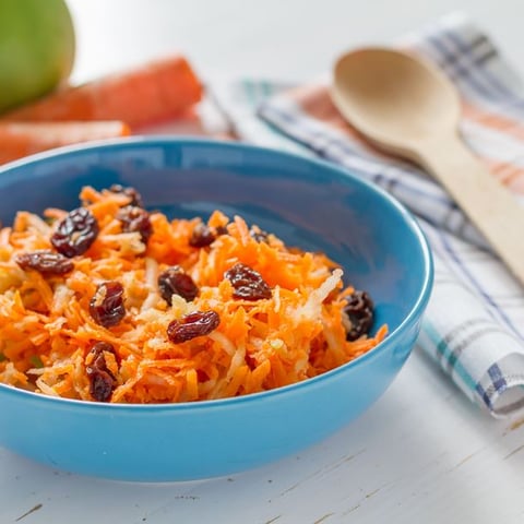 Salade de Carottes Râpées à L’huile Essentielle de Citron