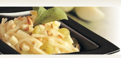 Salade de Céleri-rave, Pomme et Fromage Friulano