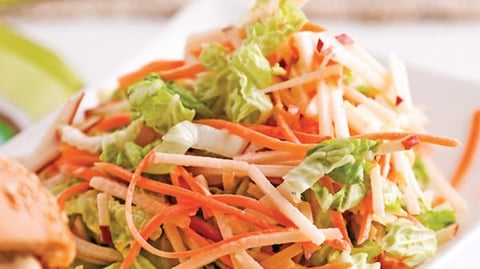 Salade de Chou et Daïkon à la Japonaise
