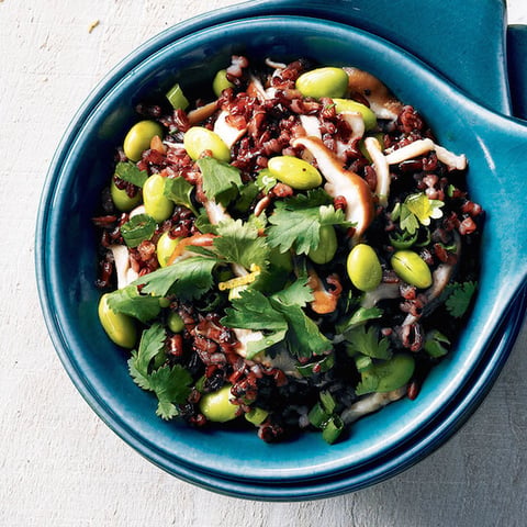 Salade de Chou-Rave Style Asiatique