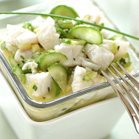 Salade de Concombres au Chèvre