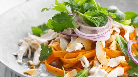 Salade de Dinde à L'indienne