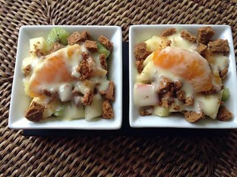 Salade de Fruit à la Crème Anglaise
