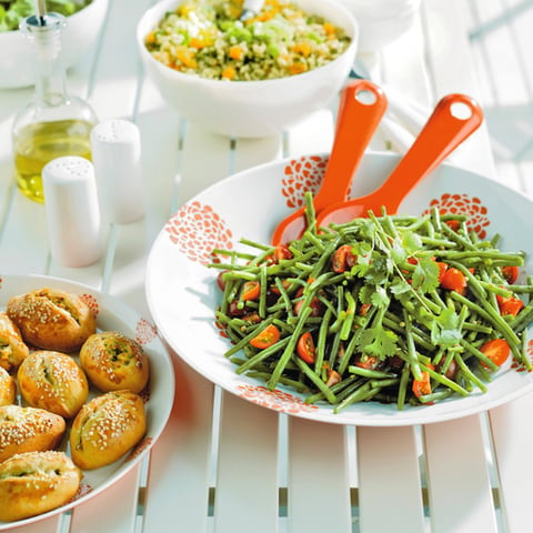 Salade de Haricots Verts à la Coriandre