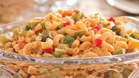 Salade de Macaronis Jambon et Fromage