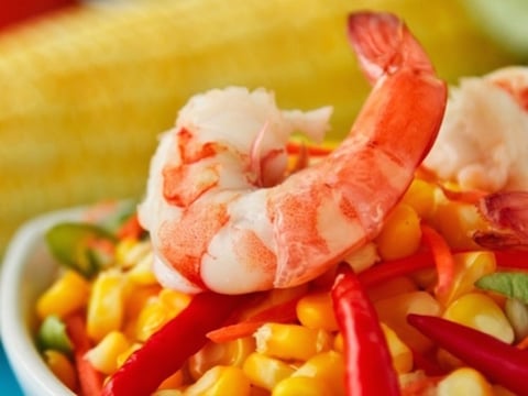 Salade de Maïs Tout en Couleurs