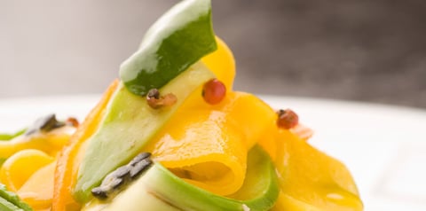 Salade de Mangues et D'avocats
