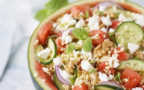 Salade de Pêches Grillées